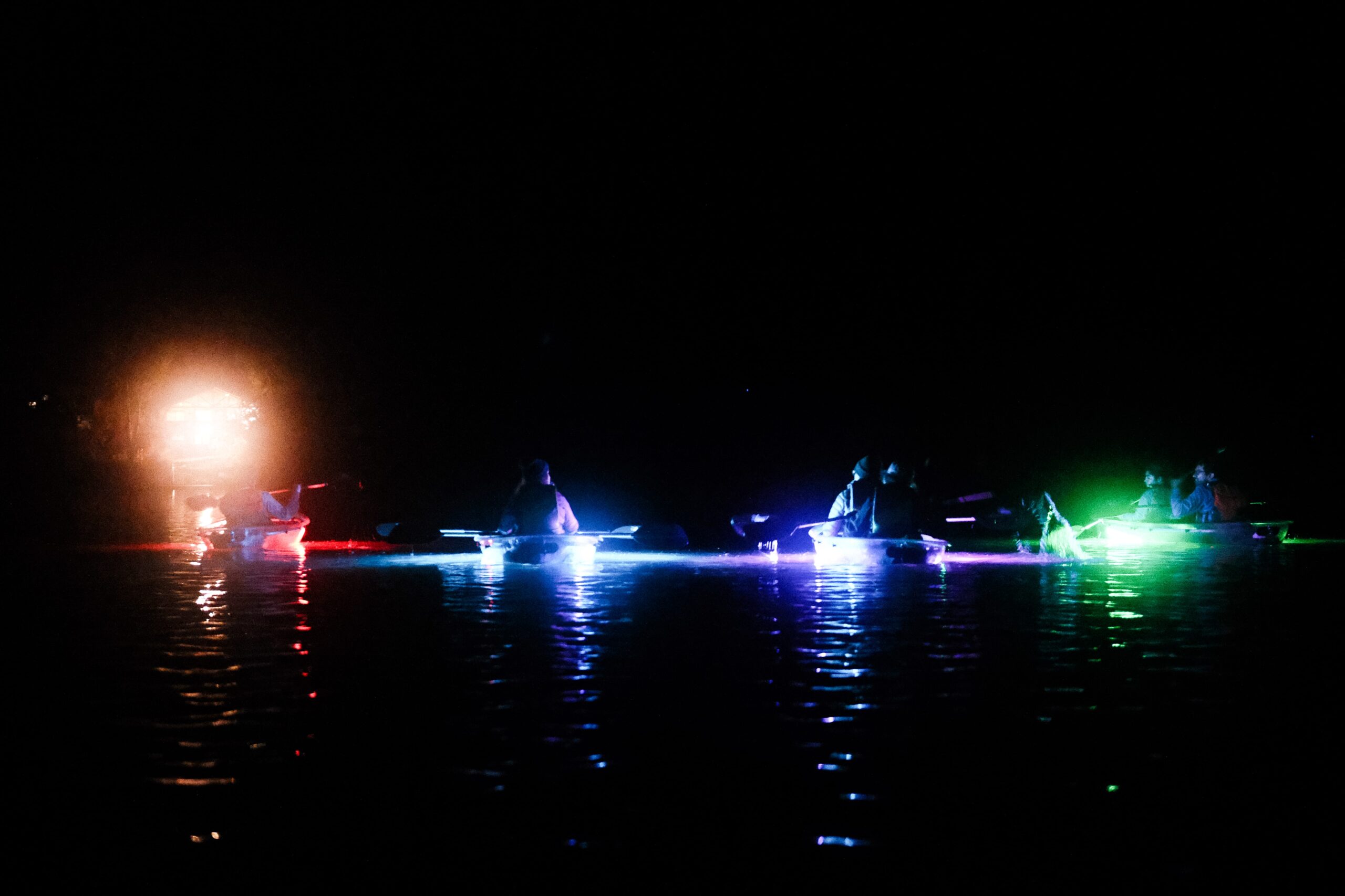 kayaking night tour