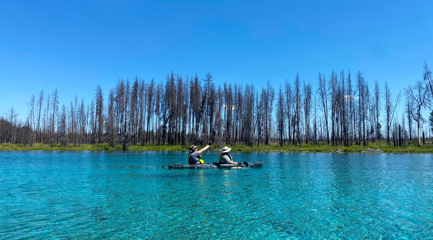 best kayaking spring creek