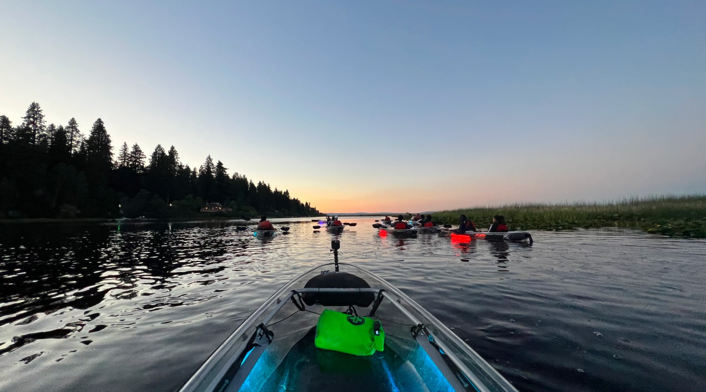 best sunset kayaking in oregon