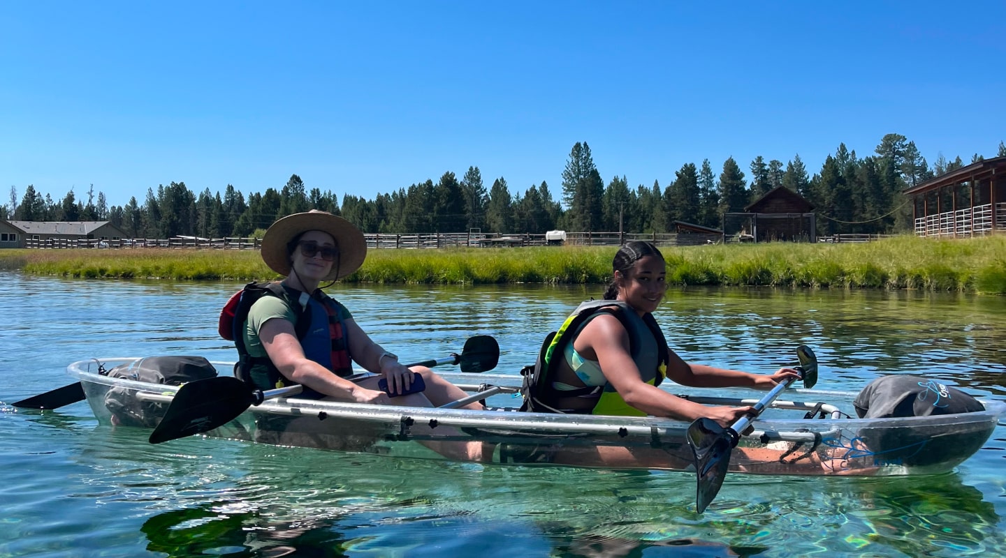 kayaking tours in crater lake