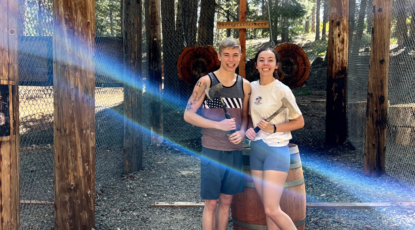 klamath falls axe throwing