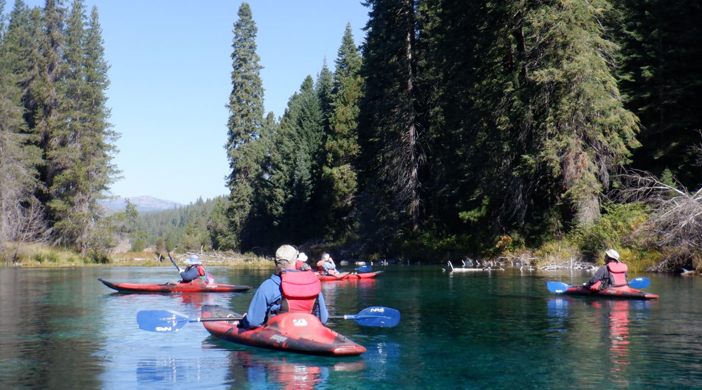 spring creek kayak tour