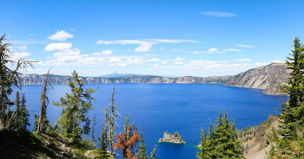 view of crater lake national park
