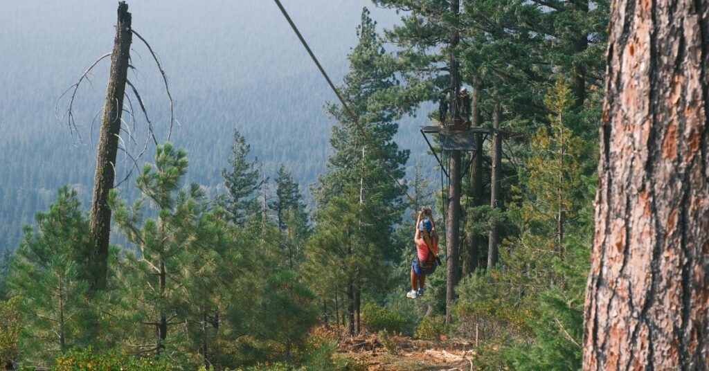 crater lake zipline
