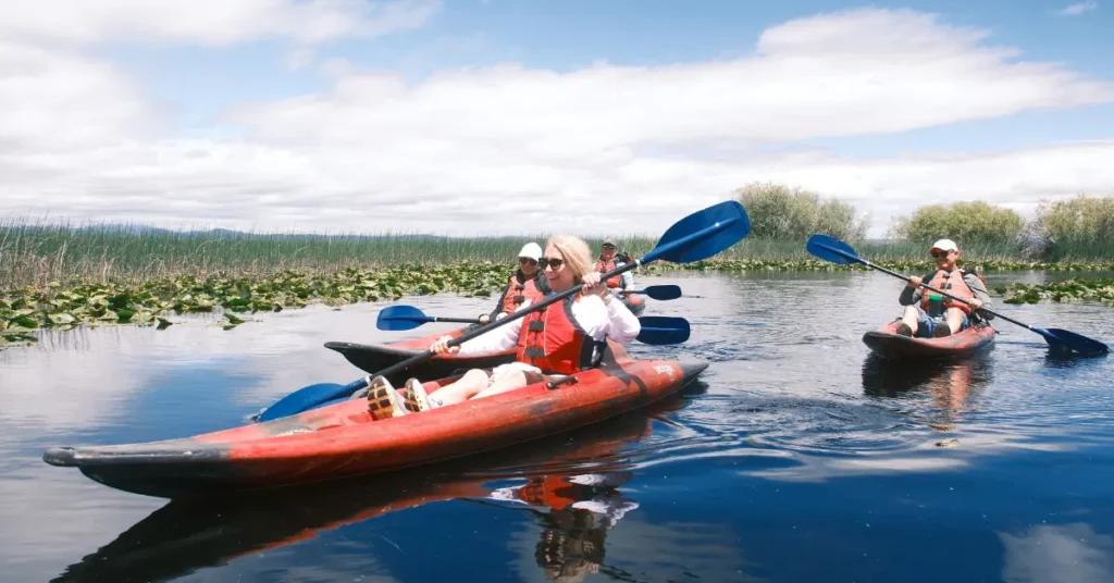 kayak malone springs with crater lake zipline