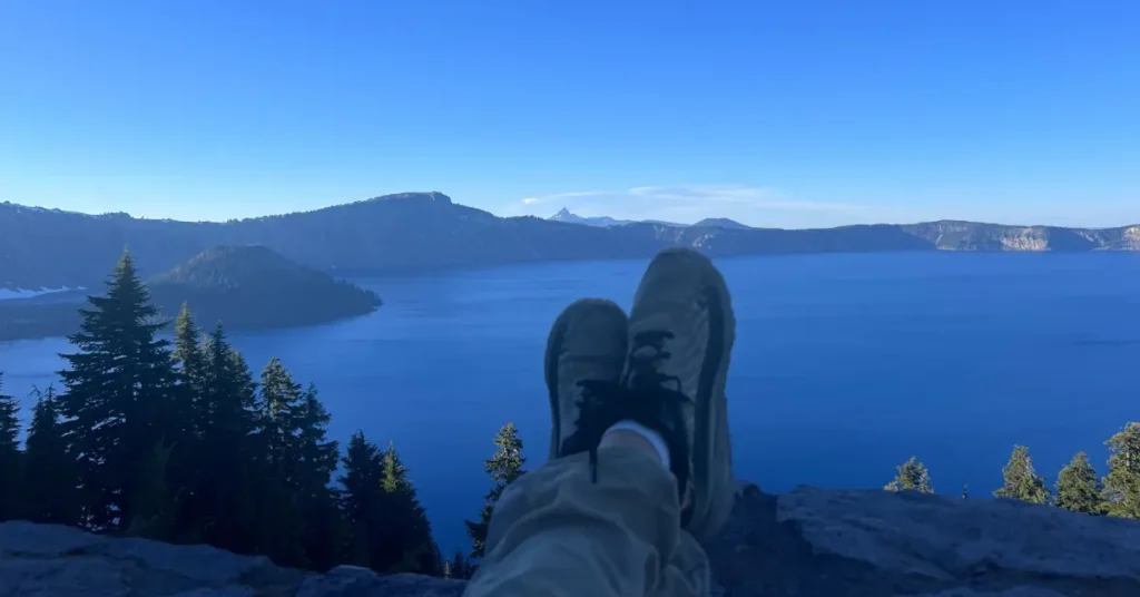 rim drive views crater lake